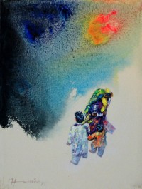 Hussain Chandio, 12 x 16 Inch,  Acrylic on Canvas,  Figurative Painting-AC-HC-056
